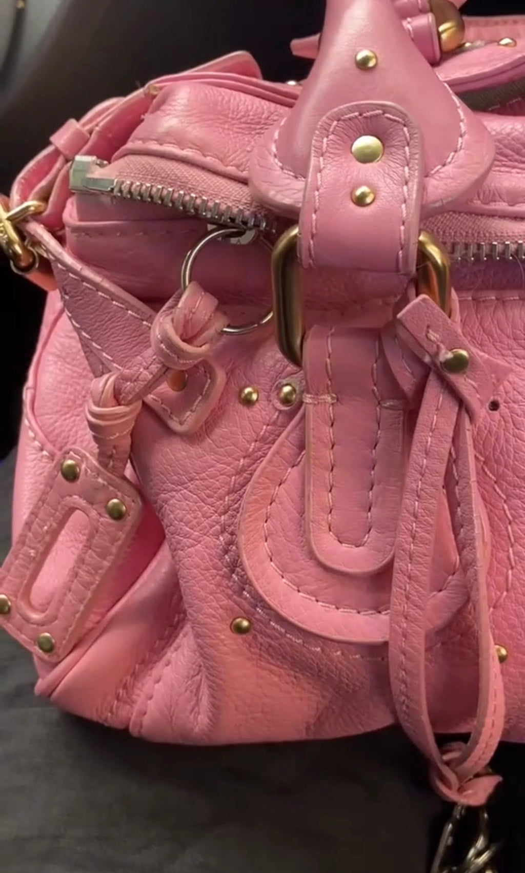 VINTAGE PINK Chloe Paddington Bag