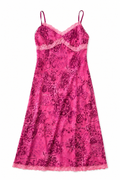 Vintage pink Dior slip dress