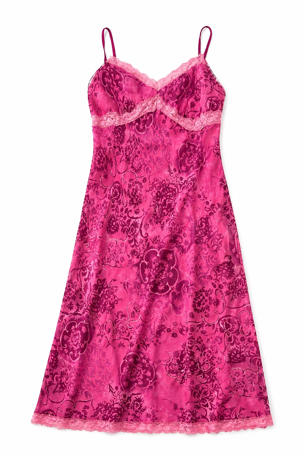 Vintage pink Dior slip dress