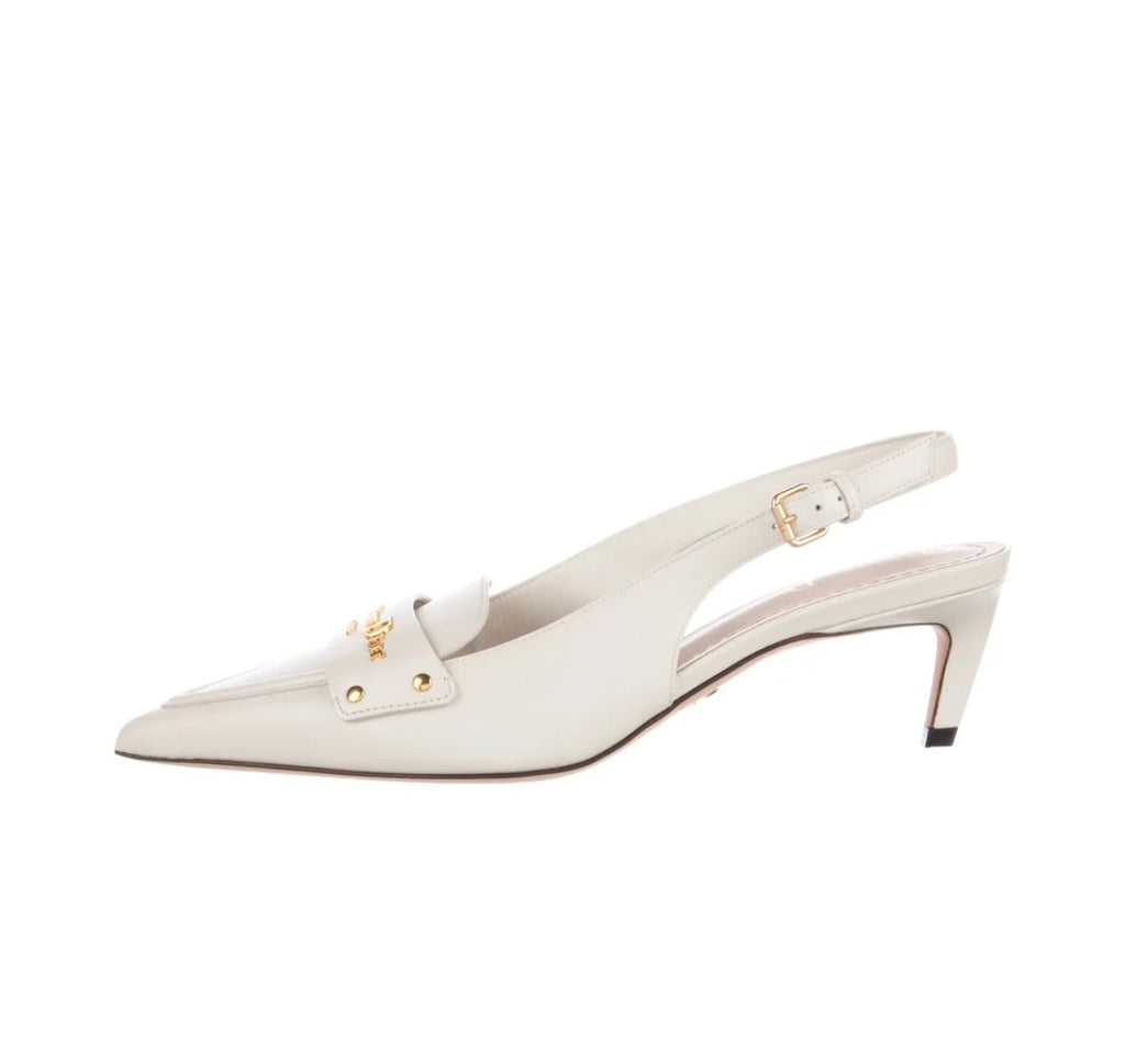 Christian Dior Leather Slingback Pumps