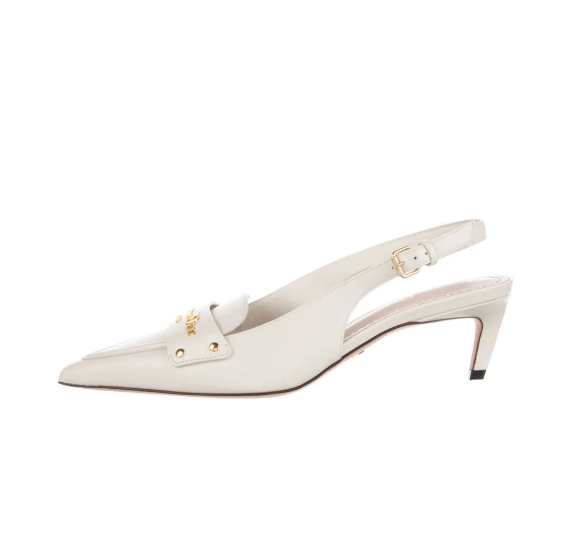 Christian Dior Leather Slingback Pumps