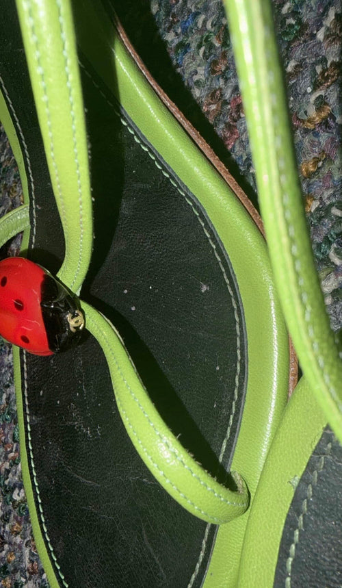 Chanel ladybug heels